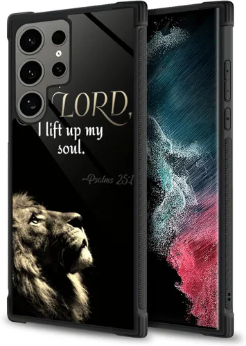 Vista 11 de Funda compatible con Samsung Galaxy S24 Ultra, Alien Night Back+Soft Silicone Acrylic TPU Design Shock Fall Prevention Funda protectora para Samsung