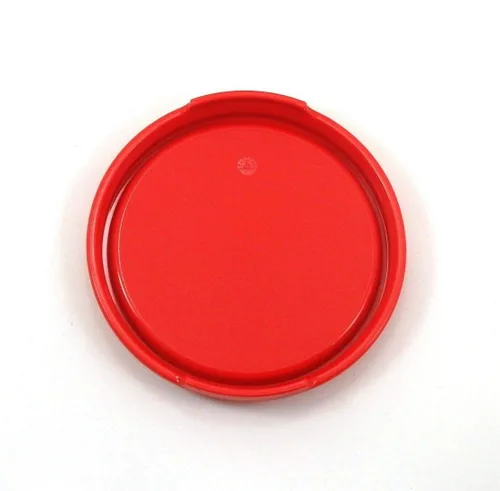 Vista 2 de Tupperware 1607 Modular Mates Round Reemplazo Tapa Sello Rojo