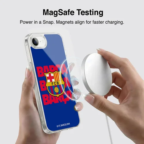 Vista 230 de Head Case Designs Funda de gel suave con licencia oficial del FC Barcelona Barca Crest Graphics [protección de grado militar] compatible con Apple