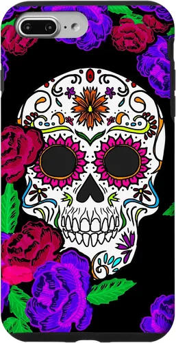 Vista 12 de Funda de regalo mexicana para iPhone 17, diseño de calavera de azúcar