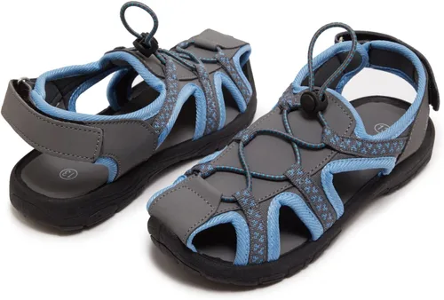 Vista 31 de Skysole Zapatos de agua para niños, resistentes sandalias anfibias con correa trasera para playa, senderismo y deportes al aire libre