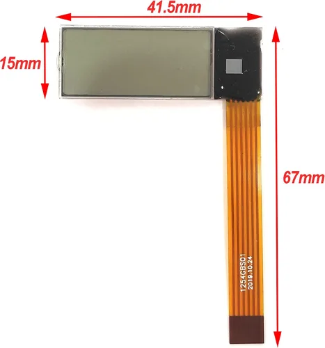 Vista 3 de BestParts Nuevo reemplazo de pantalla LCD para tractor VDO Penta 1254GBS01 Compatible con camiones internacional cabina visión tractor Penta barco