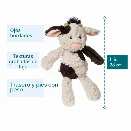 Vista 3 de Mary Meyer - Conejo de peluche de la colección Putty Nursery, vaca, 1 unidad (paquete de 1)