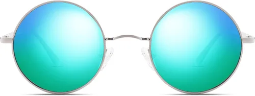 Vista 7 de Pro Acme - Gafas de sol polarizadas redondas para hombre y mujer, estilo John Lennon