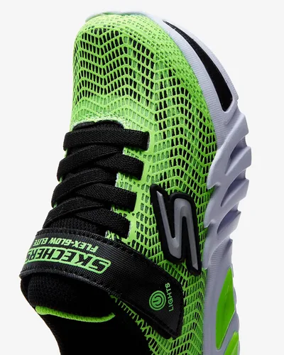 Vista 9 de Skechers Unisex-Child Flex-Glow Elite-vorlo Sneaker