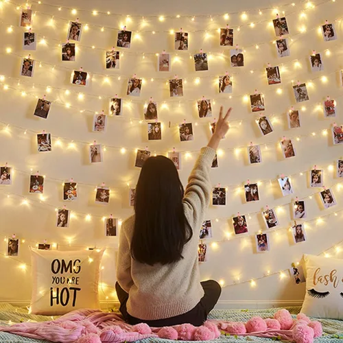 Vista 9 de NUOBESTY 50pcs mini pinzas de madera con corazones para boda, decoración del día de San Valentín