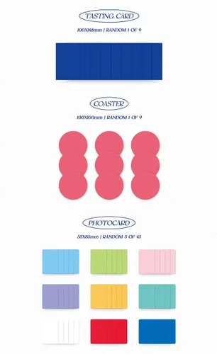 Vista 4 de JYP Ent. Twice - Álbum Taste of Love+Juego de tarjetas de fotos adicionales (Fallen ver.), JYPK 1231