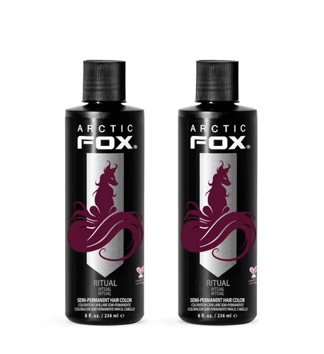 Vista 104 de Arctic Fox Tinte semipermanente para el cabello Apricot Anarchy, vegano, sin crueldad, sin amoníaco, 5.6 onzas líquidas