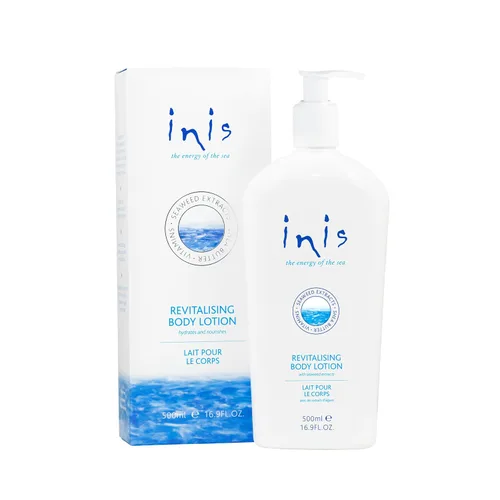 Vista 7 de Inis the Energy of the Sea Loción corporal revitalizante, loción de tamaño de viaje para mujeres y hombres, hidratante corporal con manteca