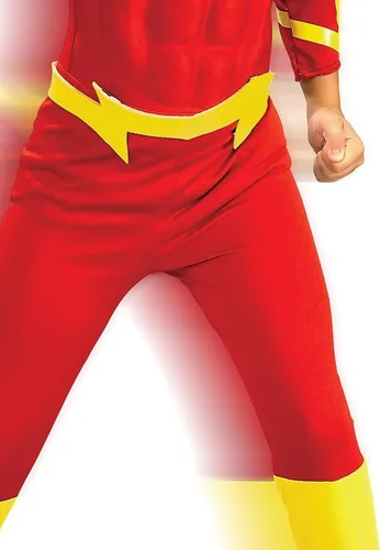 Vista 10 de Rubie's DC Comics Deluxe Muscle Chest The Flash Disfraz infantil