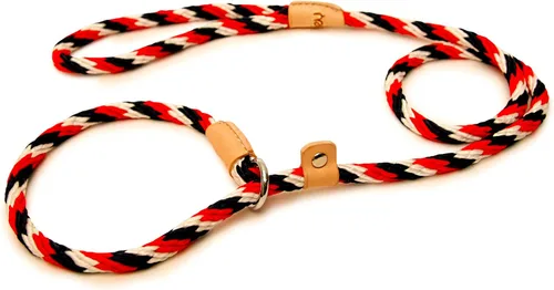Vista 24 de Alvalley Correas de cuerda para perros con tapón, correas antideslizantes para mascotas para perros, correa suave trenzada sin tirones, ajustable