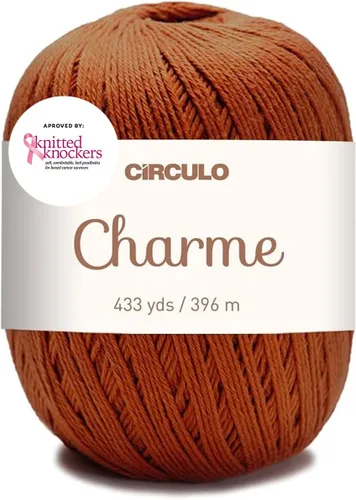 Vista 42 de CIRCULO Charme - Paquete de hilo para tejer y ganchillo, 3 bolas de 100% algodón virgen brasileño mercerizado, peso deportivo suave, color 2012