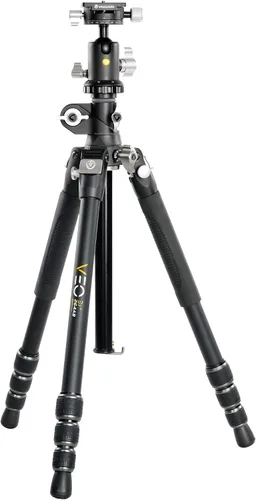 Vista 9 de Vanguard Trípode de aluminio VEO3+263AB160S con columna central multiángulo y cabezal de bola VEO BH-160S de doble eje