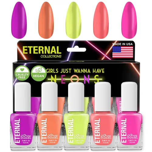 Vista 14 de Juegos de Esmalte de Uñas en Pastel Eternal para Mujeres (CANDY PASTELS) - Juego de Esmalte de Uñas en Pastel para Niñas - Juego de Esmalte de Uñas