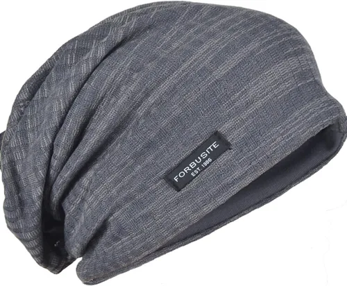 Vista 11 de FORBUSITE Gorro de punto delgado y holgado para hombre para el verano B018h Marrón