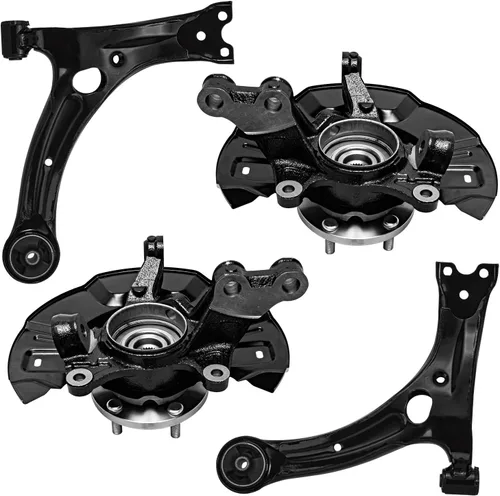 Vista 99 de Detroit Axle - Ejes de eje CV delantero izquierdo y derecho + Reemplazo de juntas esféricas de brazos de control inferiores delanteros para Ford
