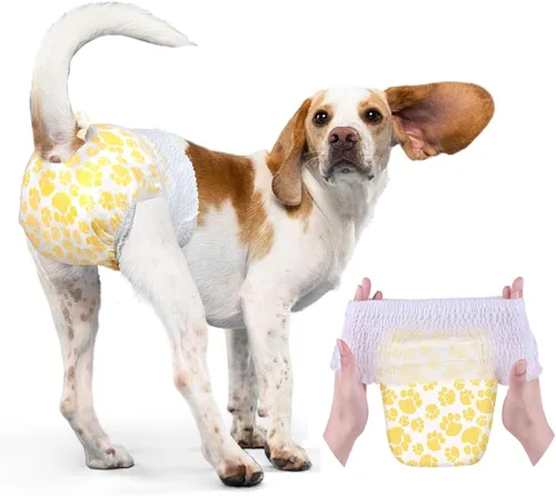 Vista 10 de Dono Pañales desechables para perros hembra, talla XS, 96