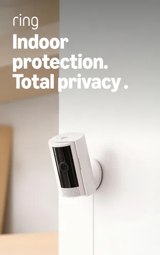 Vista 7 de Cámara Ring Indoor: Seguridad para el hogar o negocio con video HD 1080p, Negro