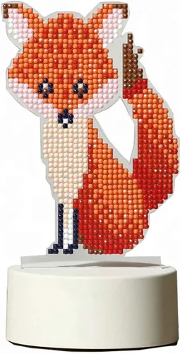 Vista 13 de Lámpara LED de pintura de diamante, cuentas especiales con forma de diamante, diseño de pintura de diamante, luz nocturna LED, kit de mosaico