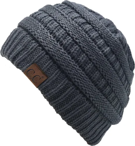 Vista 266 de C.C Trendy Warm Chunky Soft Stretch Cable Knit Beanie