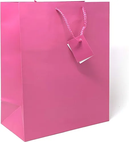 Vista 5 de allgala Bolsas de regalo, paquete de 12 bolsas de regalo grandes de 13 x 10 x 5.5 pulgadas con asas para cumpleaños, bodas, suministros de fiesta