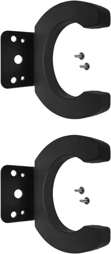 Vista 5 de 2Pcs Microphone Holders Microphone Clip Microphone Wall Holder Microphone Hook Holder Wall Mount Mic Clamps Replacement