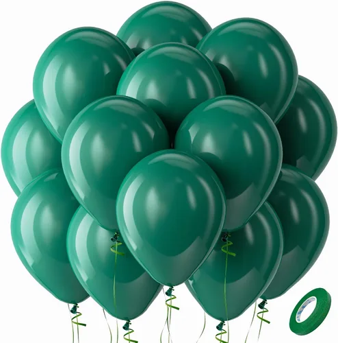 Vista 184 de Bezente Paquete de 150 globos de látex mate color burdeos de 5 pulgadas rojo (07-Red-G42)
