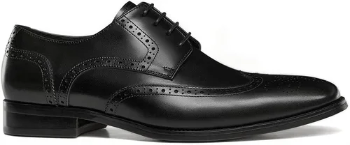 Vista 3 de GIFENNSE Zapatos Oxford para hombre Zapatos de vestir para hombre Zapatos formales para hombre Zapatos de vestir con cordones