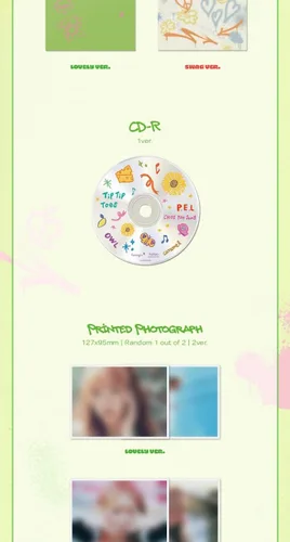 Vista 4 de WEKI MEKI Choi YooJung Girasol 1er álbum individual CD+Póster+Photobook+Fotografía impresa+Tarjeta fotográfica+Polaroid+Pegatina+Seguimiento Versión