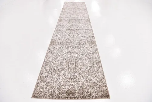 Vista 25 de Sofia, alfombra clásica de diseño abstracto, Polipropileno, Gris oscuro Gris/gris (Dark Gray/Gray)