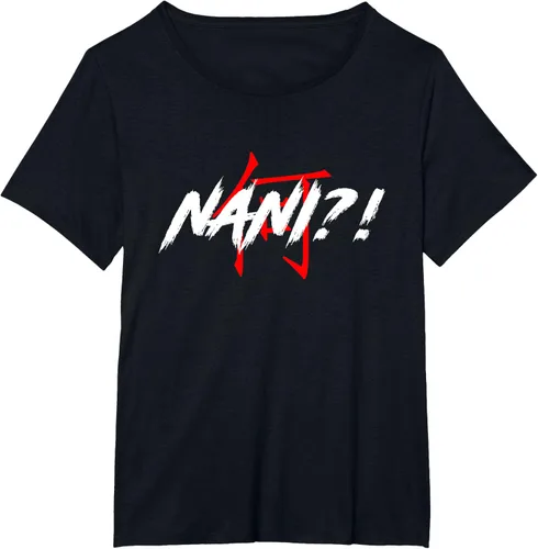 Vista 34 de Nani Meme Anime Japanese Camiseta, Negro, S