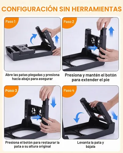 Vista 6 de LALOBLUE Cuencos elevados para perros, cuencos elevados de alimentación lenta para perros con tazón de agua antiderrames, el soporte para cuenco