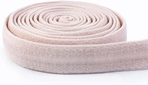 Vista 6 de Yalulu Banda elástica antideslizante de 20 yardas, banda de lencería de silicona elástica de 0.39 pulgadas (beige)