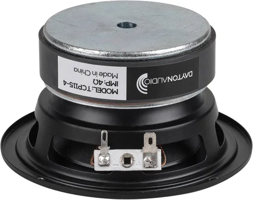 Vista 2 de Dayton Audio TCP115-4 Woofer de Graves Medios de Cono de Papel Tratado de 4" 4 Ohmios