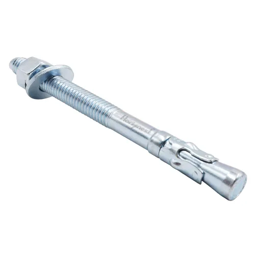Vista 16 de Anclaje de cuña de 1/2" x 2-3/4", solo para cemento y hormigón, tornillos de acero al carbono galvanizados y pernos de retraso (10 unidades)