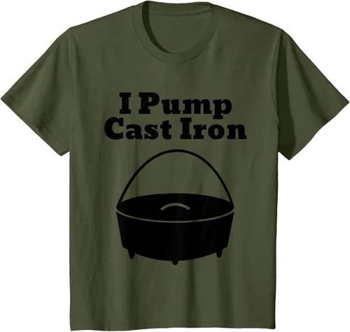 Vista 9 de I Pump - Camiseta de hierro fundido para cocinar al horno holandés