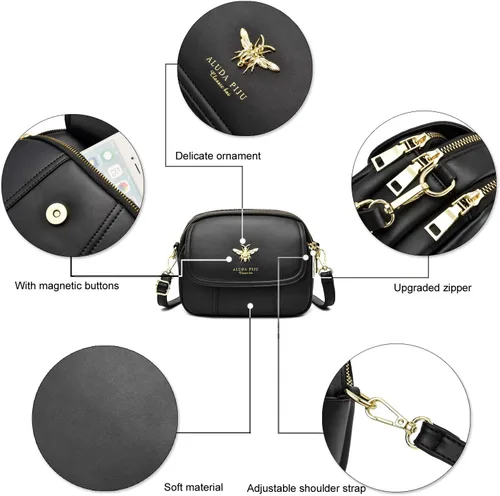 Vista 5 de Small Crossbody Bags Shoulder Bag for Women Stylish Ladies Messenger Bags Purse and Handbags Wallet