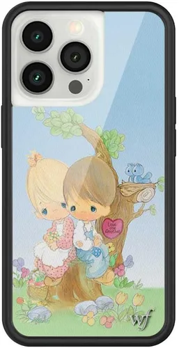 Vista 23 de Fundas Wildflower - Compatibles con Apple iPhone 13 Pro Protector de goma negro, certificado de prueba de caída de 4 pies, propiedad de mujeres