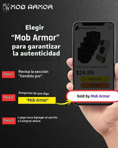 Vista 7 de Mob Armor MobNetic - Placas (2 unidades), compatibles con soporte magnético Mob para automóvil, placas de montaje universales para teléfonos