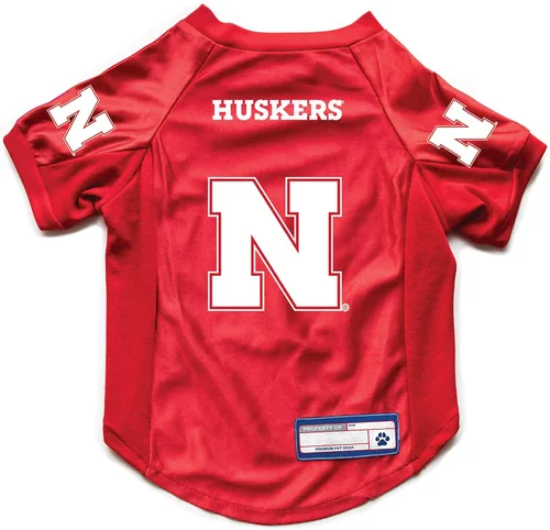 Vista 7 de Littlearth Camiseta elástica para mascotas de la NCAA de Alabama Crimson Tide, color del equipo, talla XS