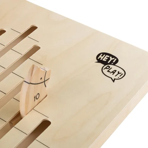 Vista 4 de Hey Play - Juego de carreras de caballos de madera, incluye dados, tarjetas y fichas, juegos de mesa para interiores y exteriores para adultos