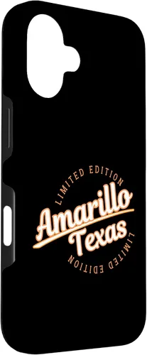 Vista 3 de Retro Athletic Amarillo TX Apparel Case for iPhone 16