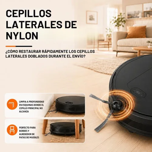 Vista 7 de Kit de piezas de repuesto para Roborock Q7 M5, Q7 L5, Q7 M5+, Q7 L5+, accesorios de robot de vacío serie Q7 L5+, 1 cepillo de rodillo principal, 4