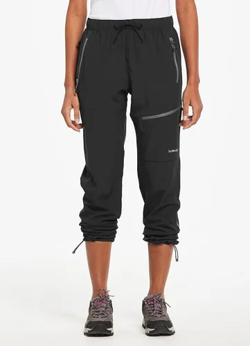 Vista 2 de BALEAF - Leggings tipo capri para mujer, con bolsillos, cintura alta, longitud hasta la rodilla, elásticos, pantalones casuales de yoga