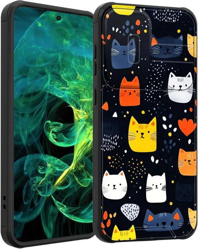 Vista 245 de Funda para Galaxy A16 5G con cubierta para cámara deslizante, resistente de doble capa, híbrida, a prueba de golpes, funda protectora resistente