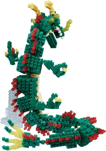 Vista 6 de nanoblock - Animales fantásticos - Dragón (renovación), kit de construcción de la serie Advanced Hobby