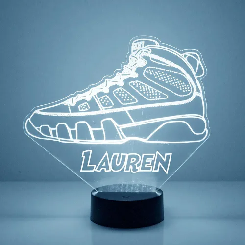 Vista 14 de MMS Arcade - Luz nocturna personalizada con control remoto, lámpara de luz LED grabada personalizada con tu nombre o texto, luz nocturna de juego