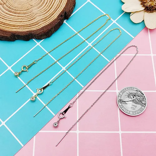 Vista 7 de 3 pulseras ajustables para hacer joyas, 3 colores, cadenas extensoras deslizantes de latón ajustable, pulsera ajustable para mujeres y niñas