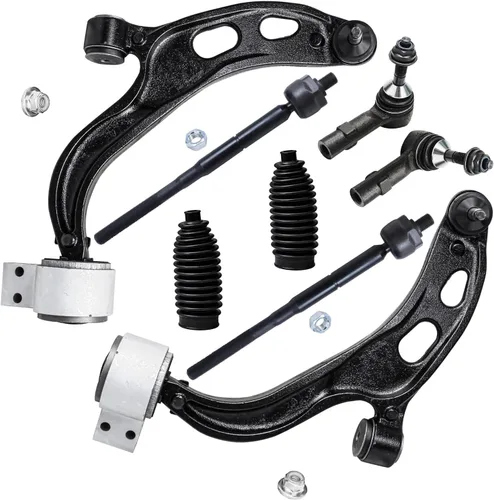 Vista 69 de Detroit Axle - Kit de brazos de control de extremo de 8 piezas para Toyota 2001-2003 Highlander 2002-2003 Camry Lexus ES300, 2 conjuntos de brazos