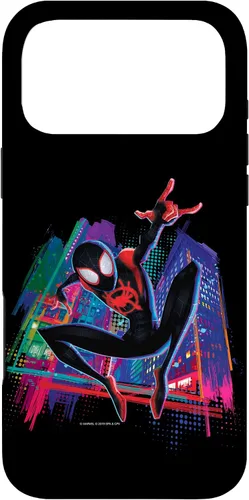 Vista 22 de Marvel Spider-Man Miles Morales Graffiti City - Carcasa para iPhone 17